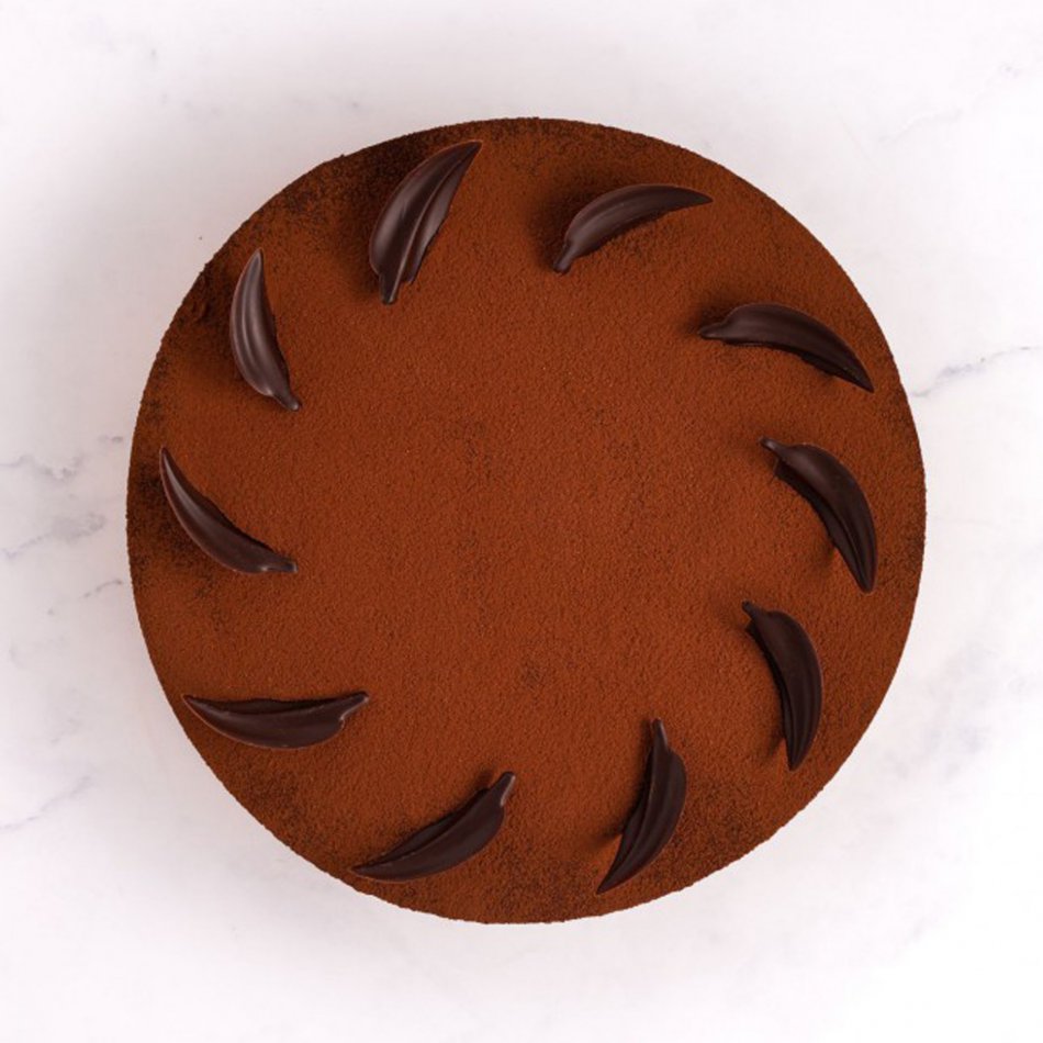 Chocoladetruffeltaart