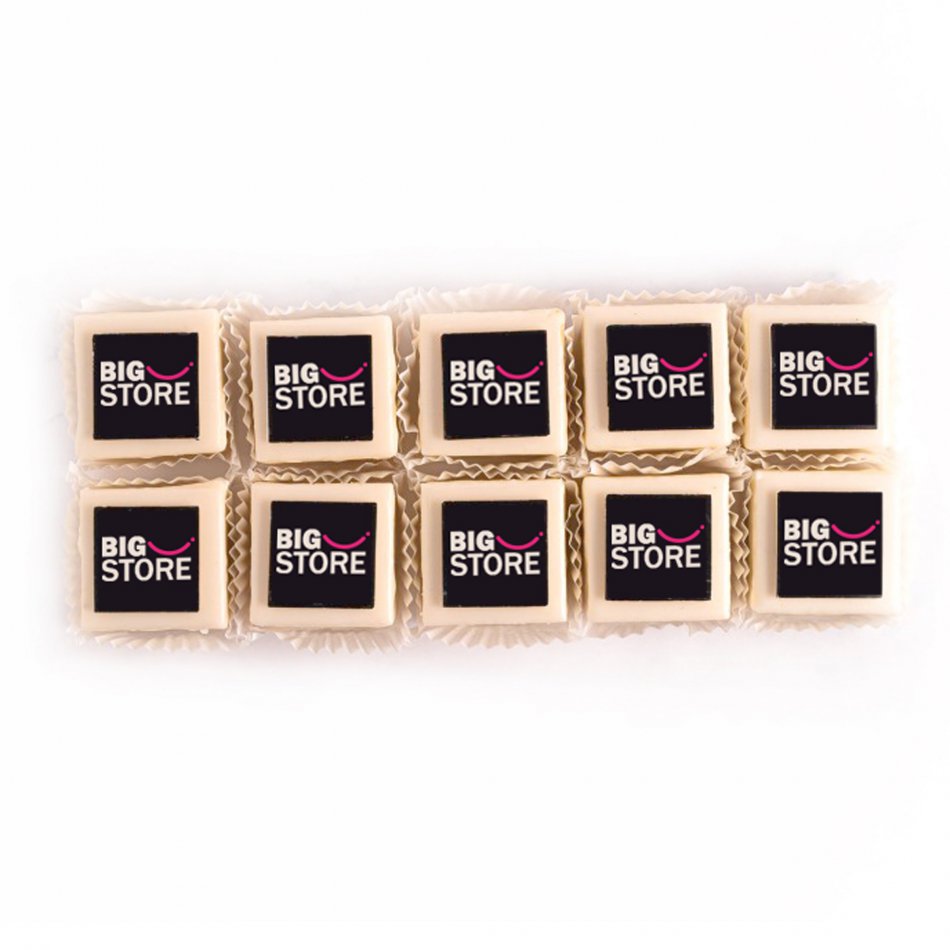 Petit Fours met logo/foto - 10 st