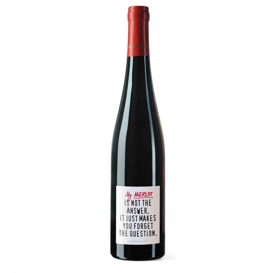 Merlot “Makes you forget”