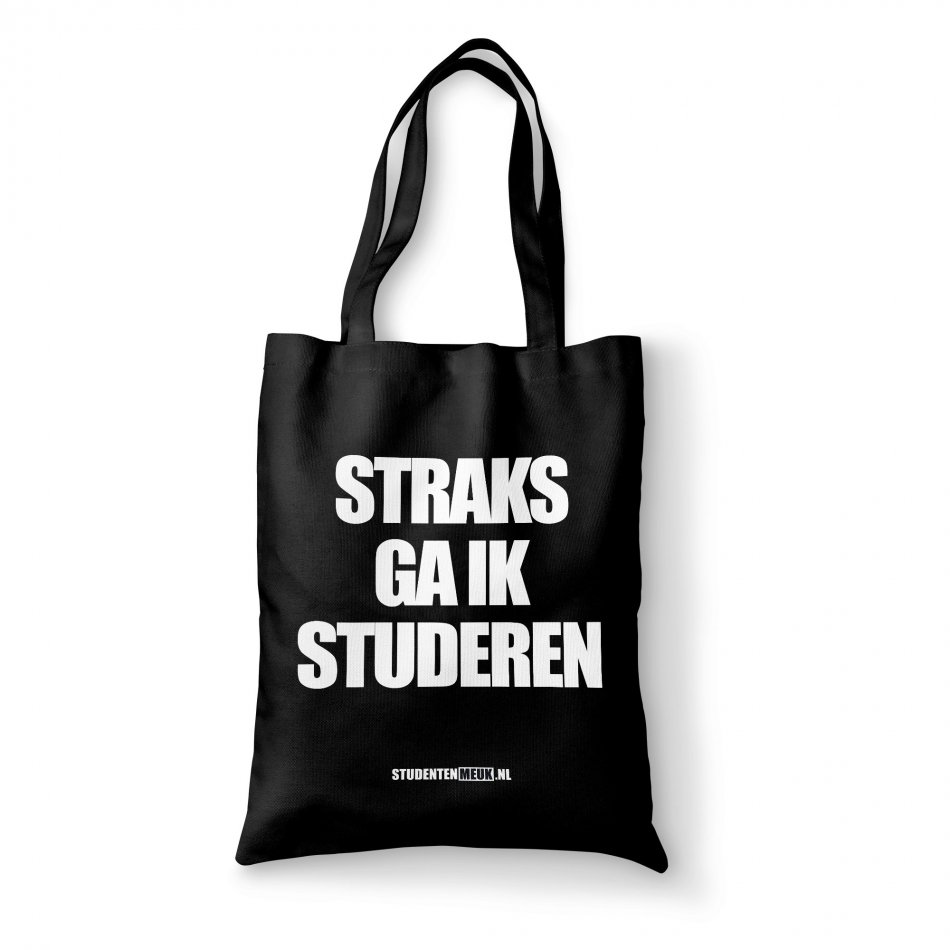 Straks ga ik studeren