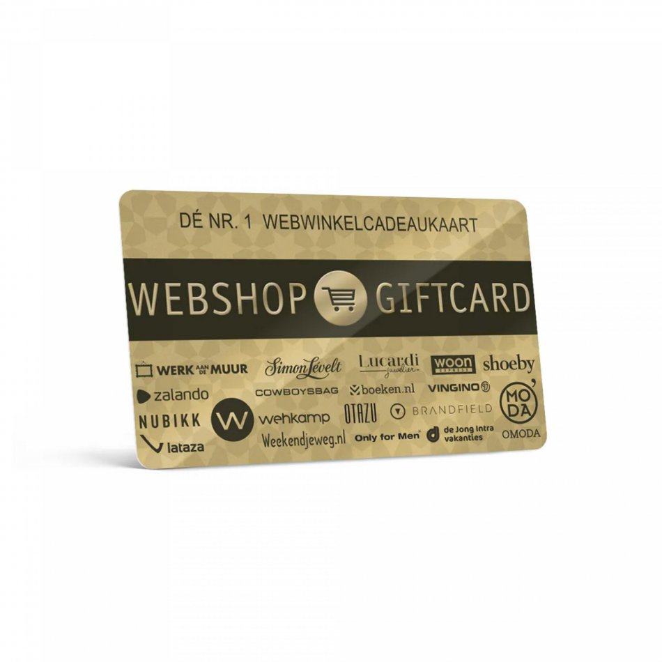 Webshop Giftcard 20 euro