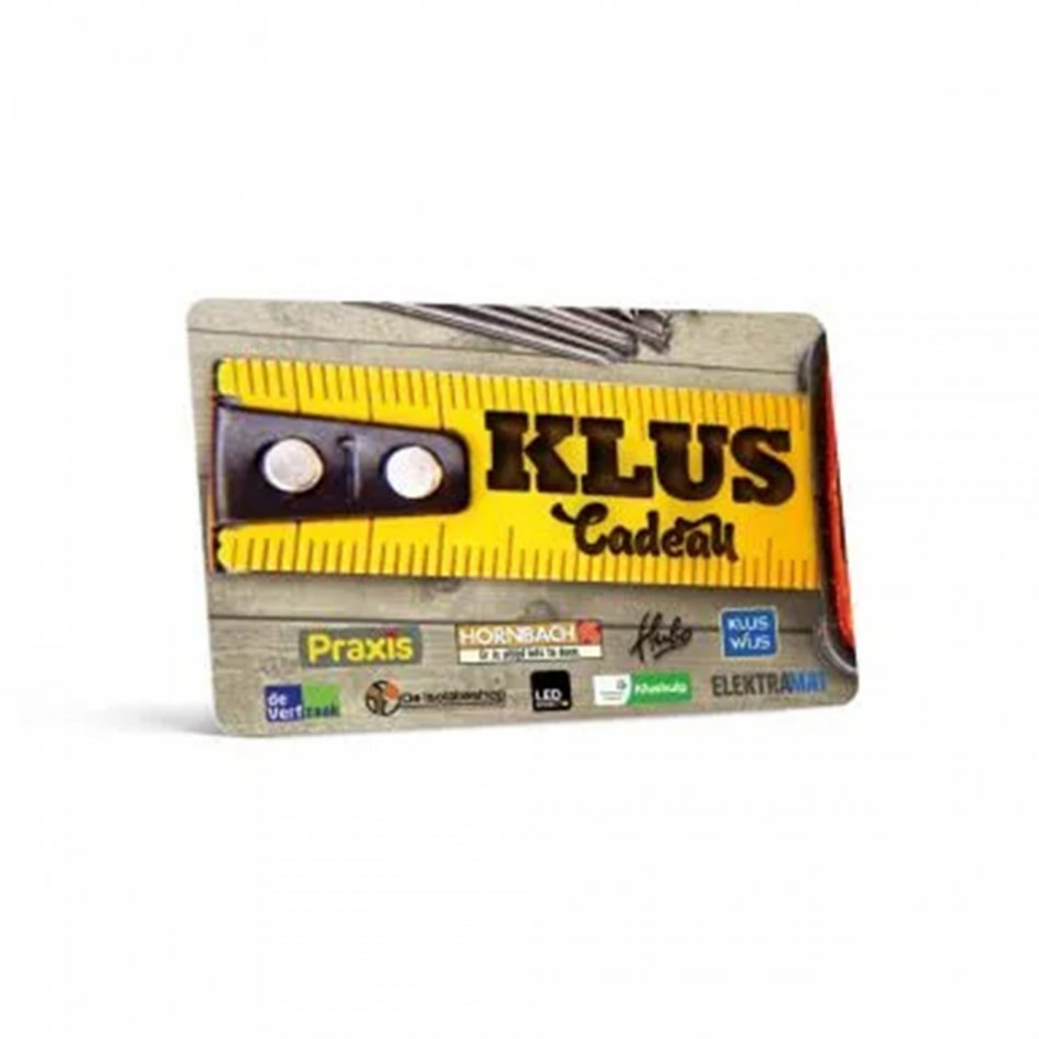 Kluscadeau 25 euro
