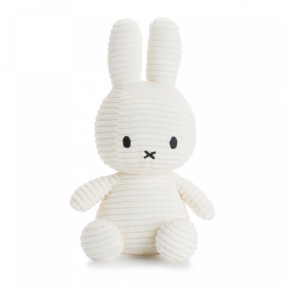 Nijntje Corduroy off white knuffel 23 cm