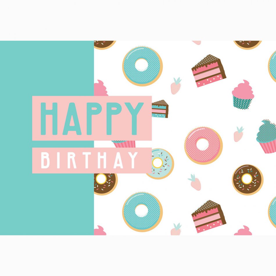 Verjaardag Donuts & Cupcakes