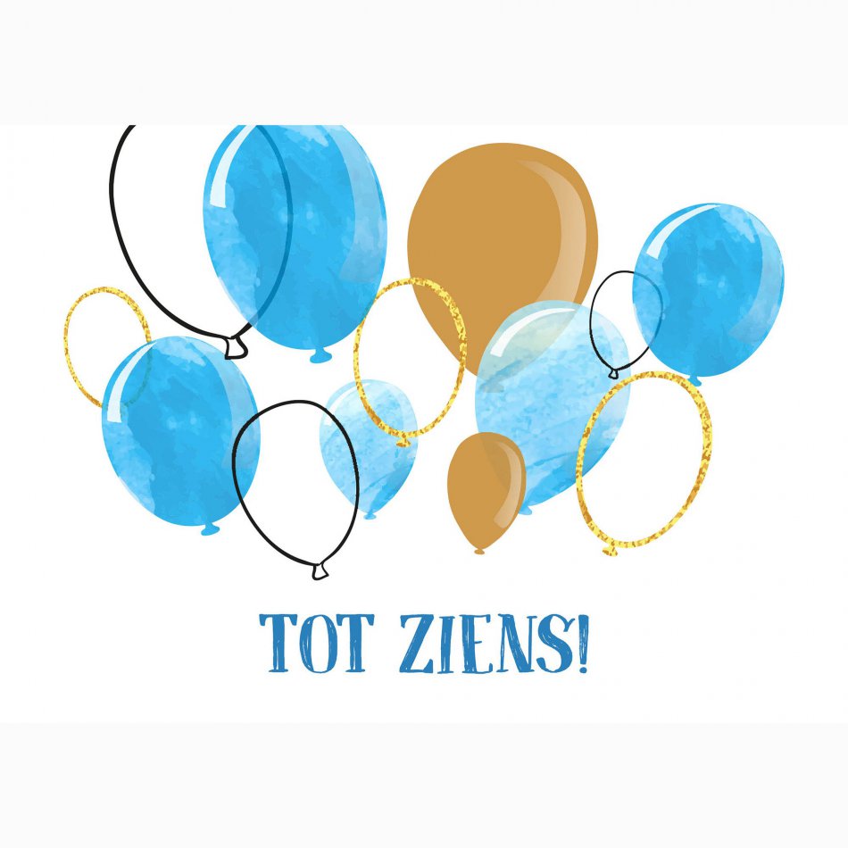 Collega Tot Ziens - ballonnen