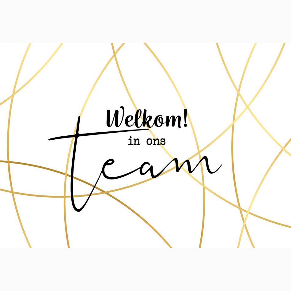 Collega Welkom in ons team