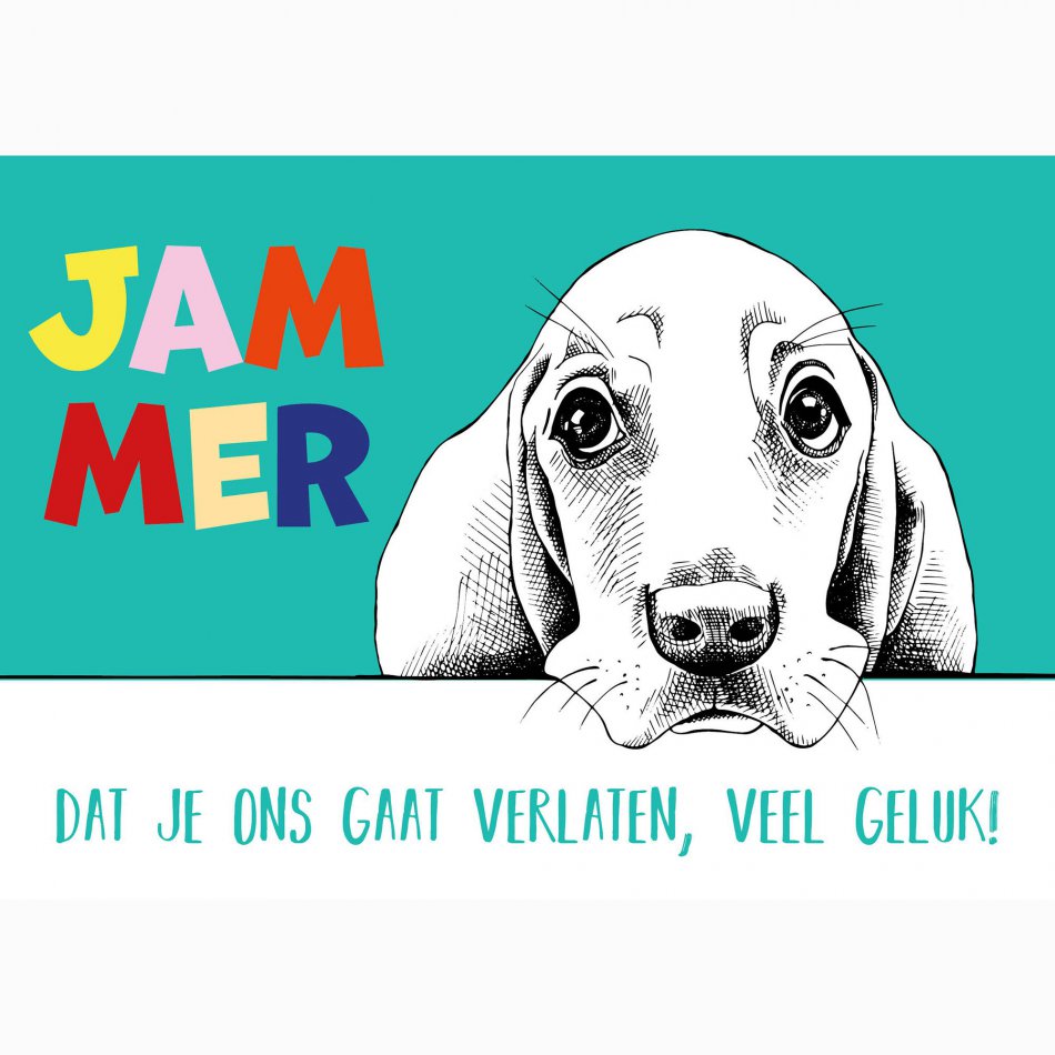 Pensioen Jammer hond
