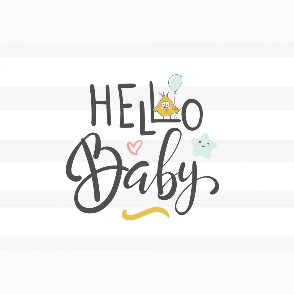 Geboorte Hello baby - birth