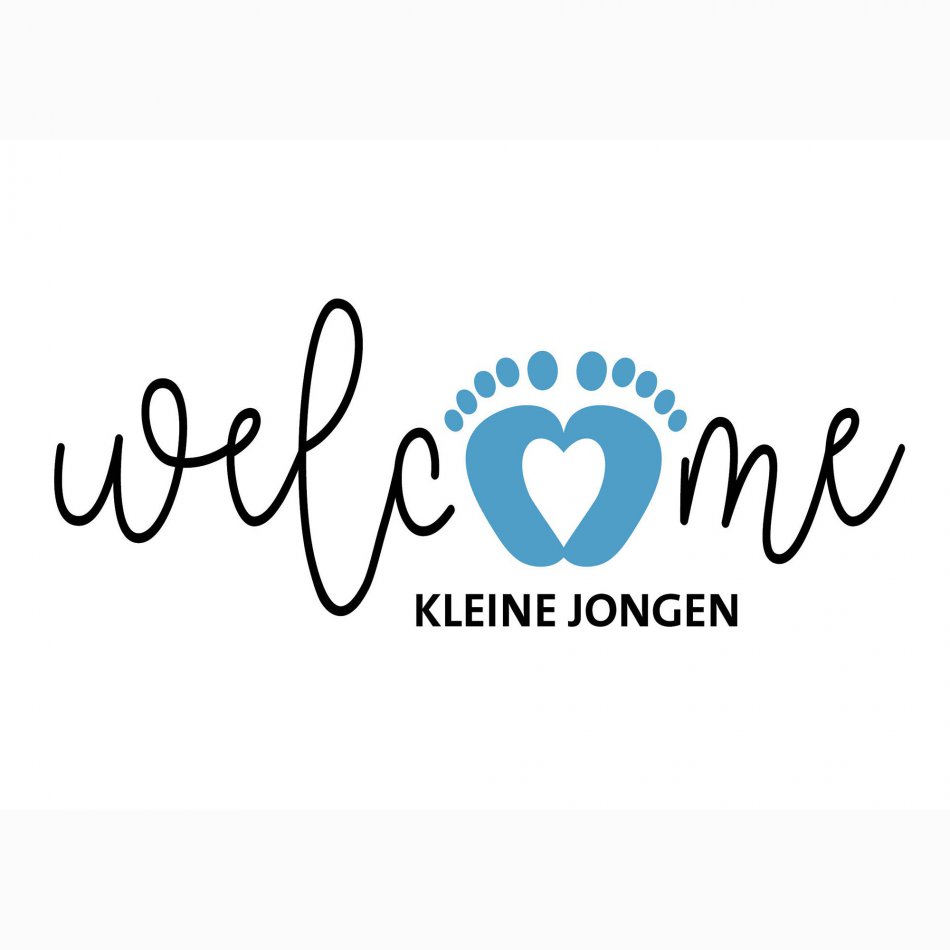 Geboorte Welcome kleine jongen