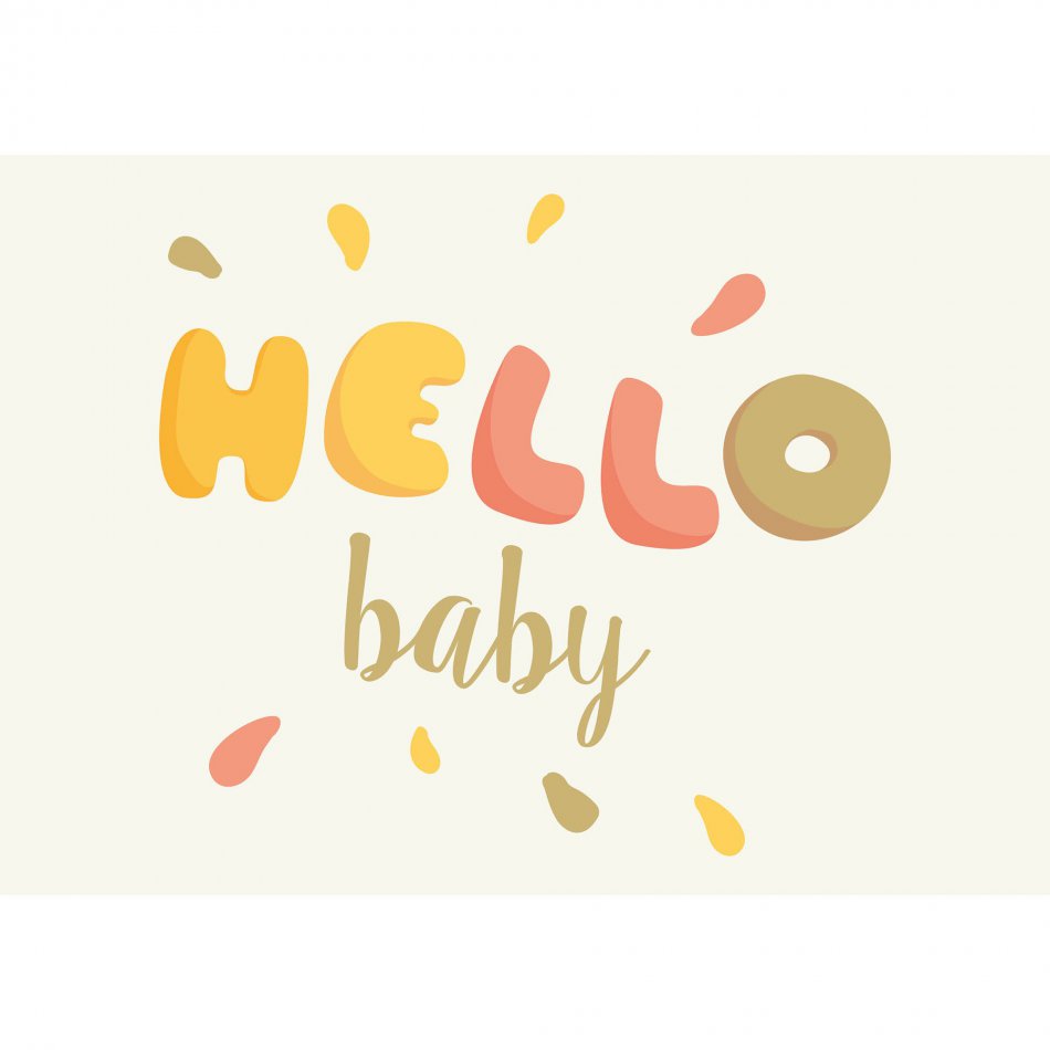 Geboorte Hello baby