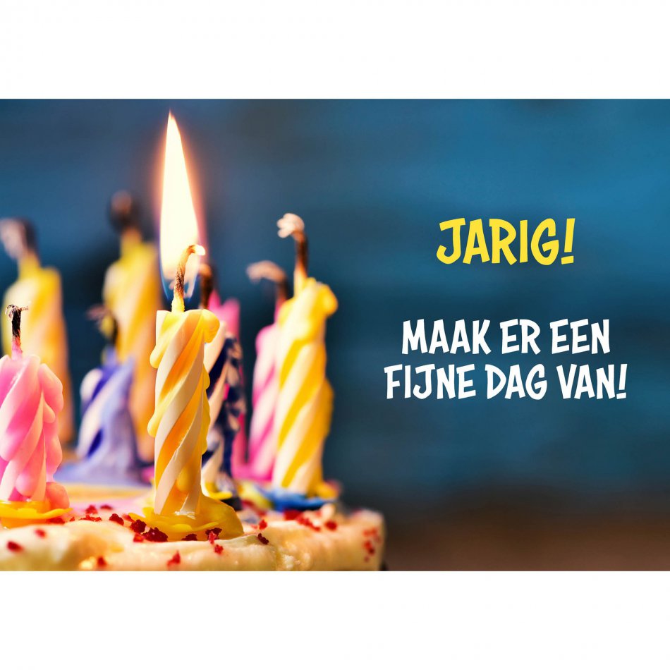 Verjaardag Birthday candles
