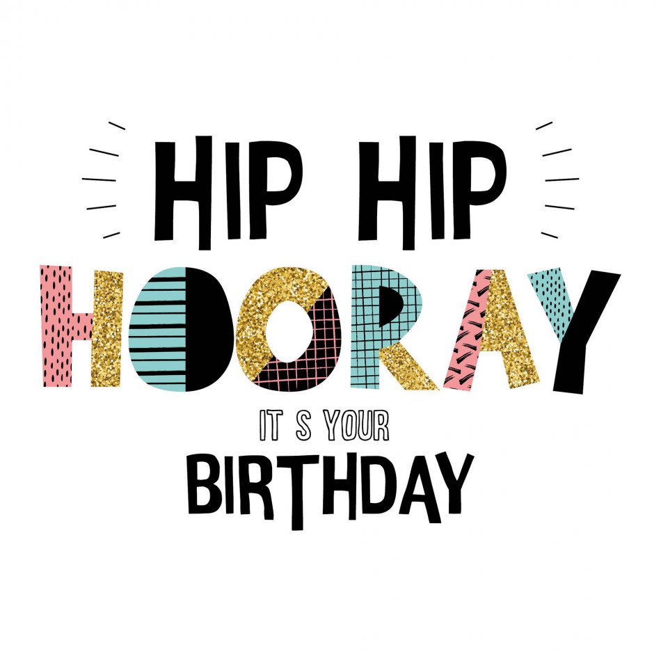 Verjaardag Hip Hip Hooray II