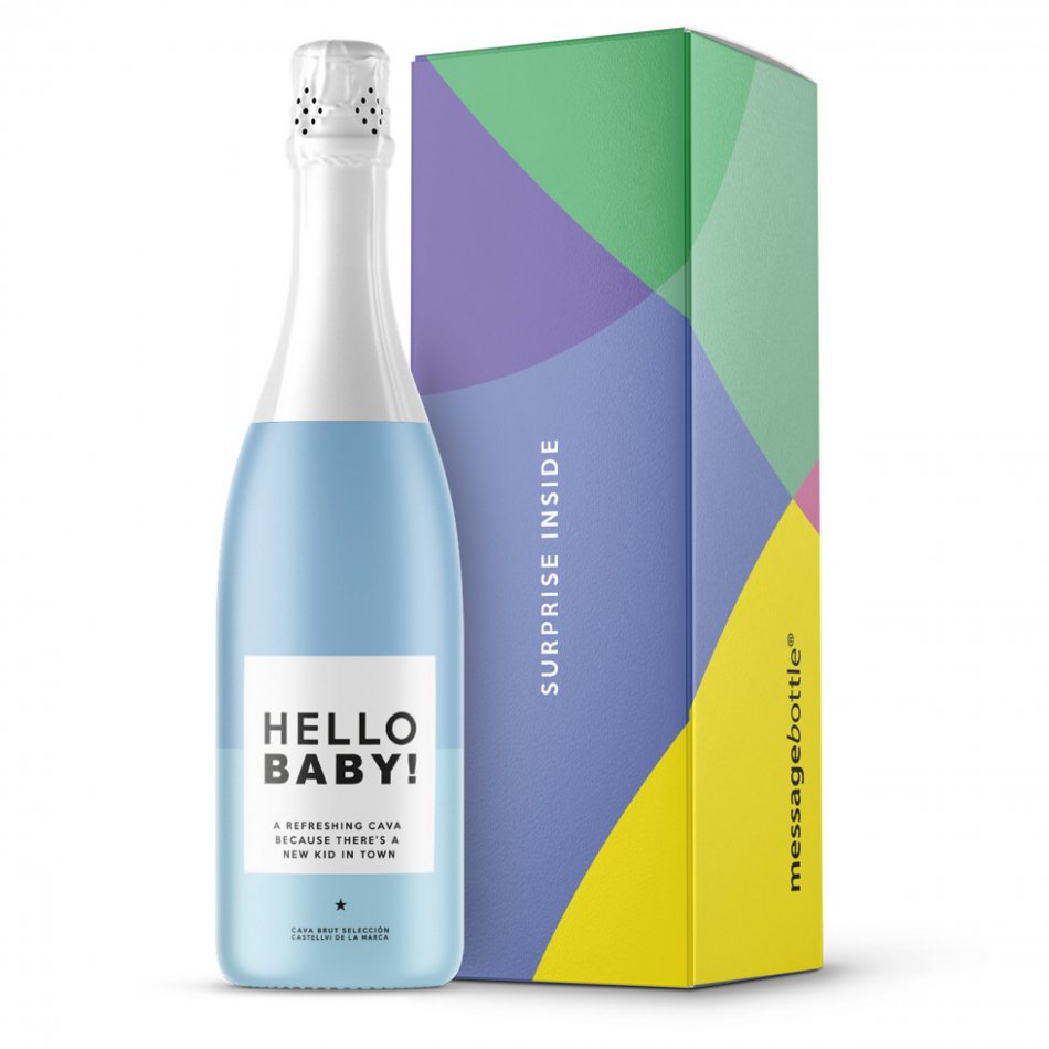 Hello Baby! Blauw Cava