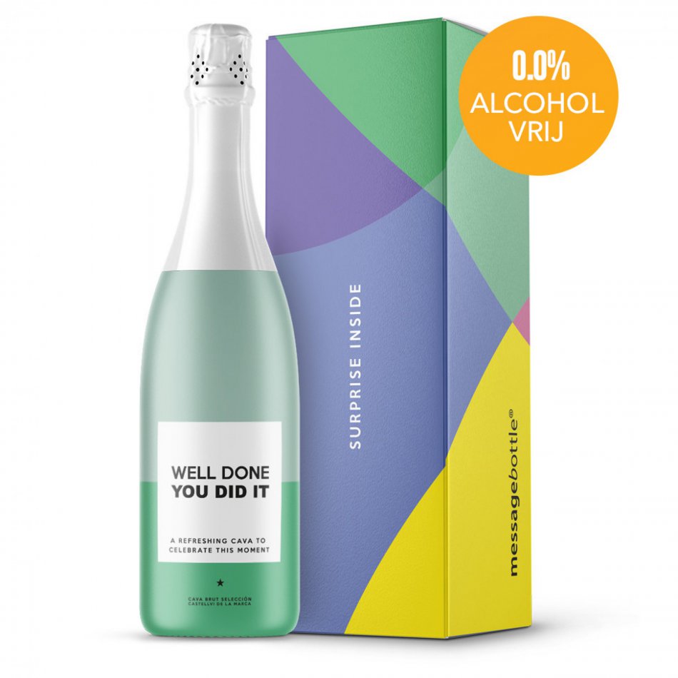 Well Done You Did It Alcoholvrij