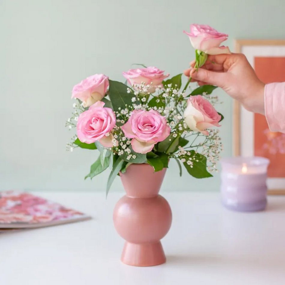Brievenbus Rozen Boeketje Stralend