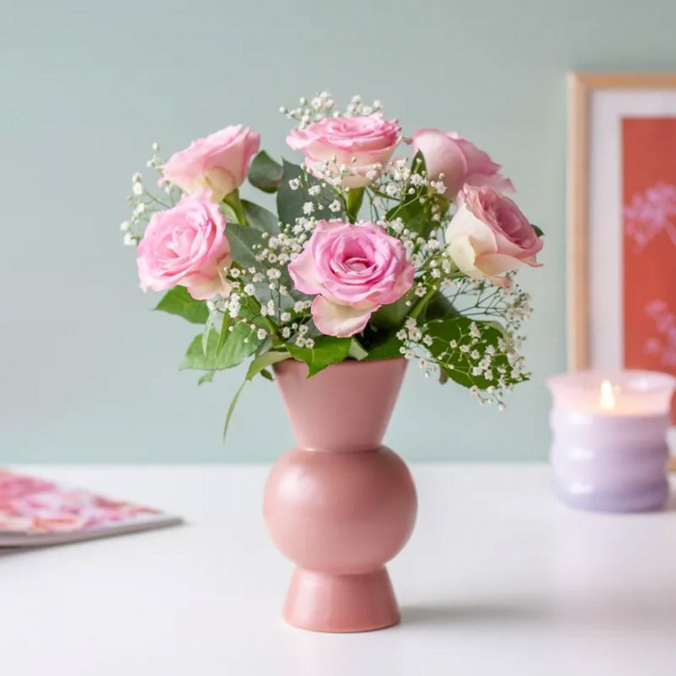 Brievenbus Rozen Boeketje Stralend