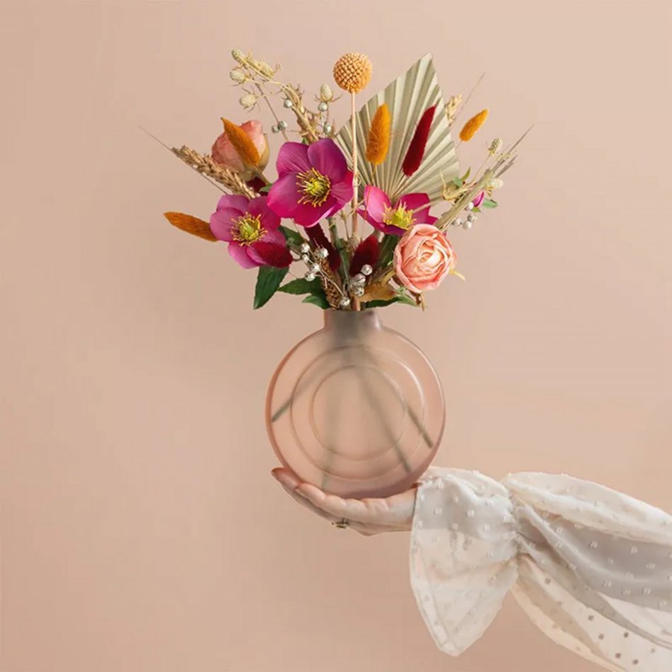 Zijden Brievenbus Bloemen