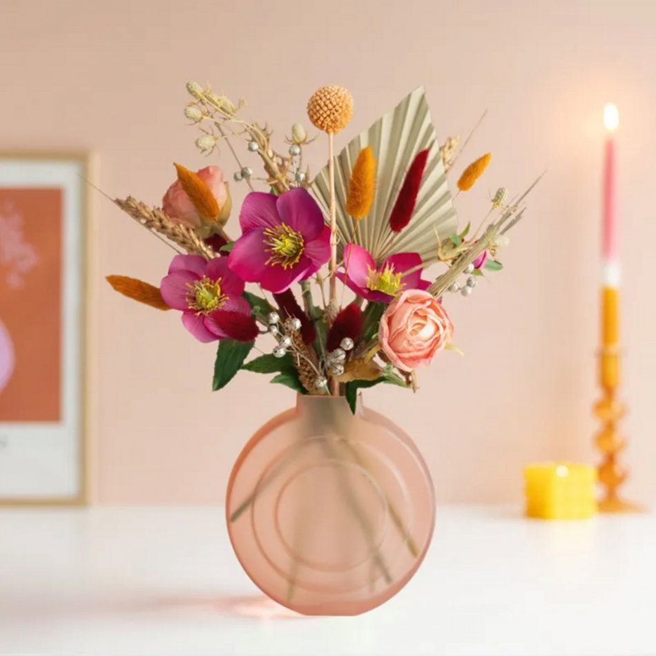 Zijden Brievenbus Bloemen