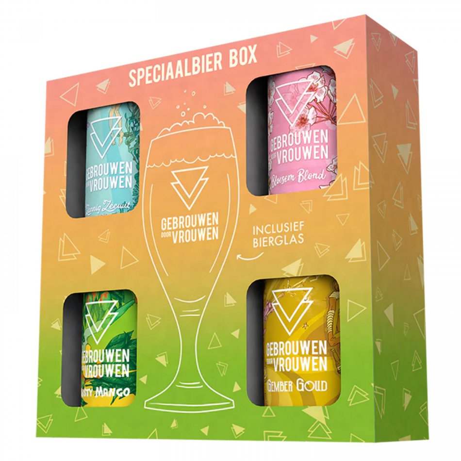 Gebrouwen door Vrouwen Speciaal Bier Box
