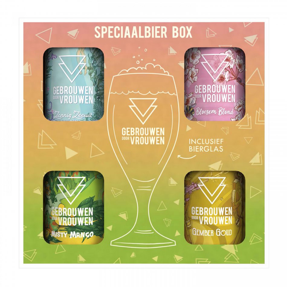 Gebrouwen door Vrouwen Speciaal Bier Box