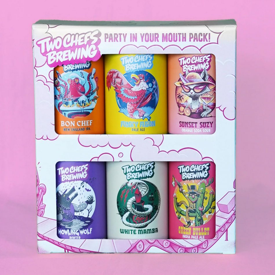 Two Chefs Brewing Party in your mouth pack