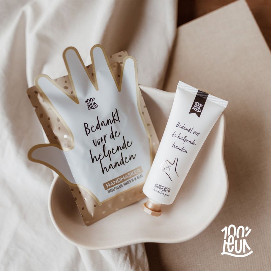 Handcrème tube - Bedankt 75 ml