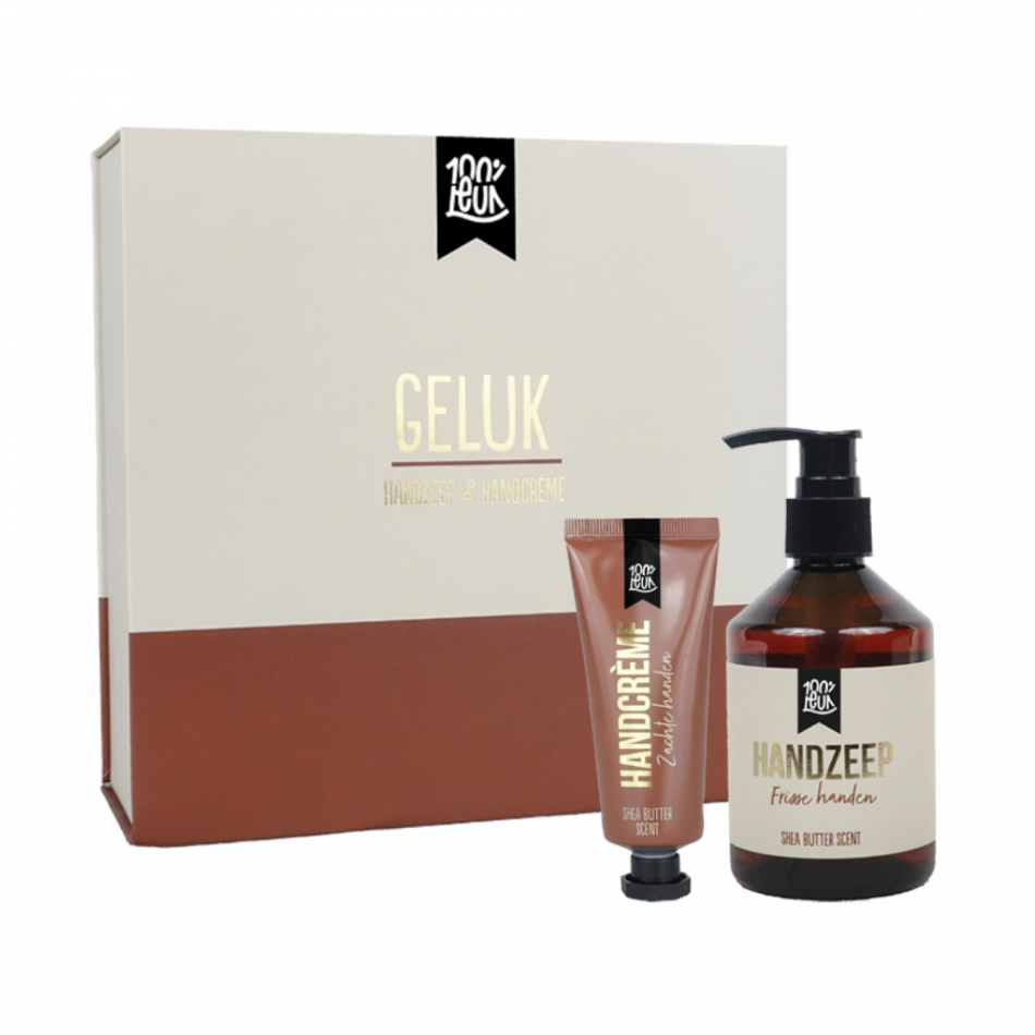 Luxe cadeaubox - Geluk zit in kleine dingen