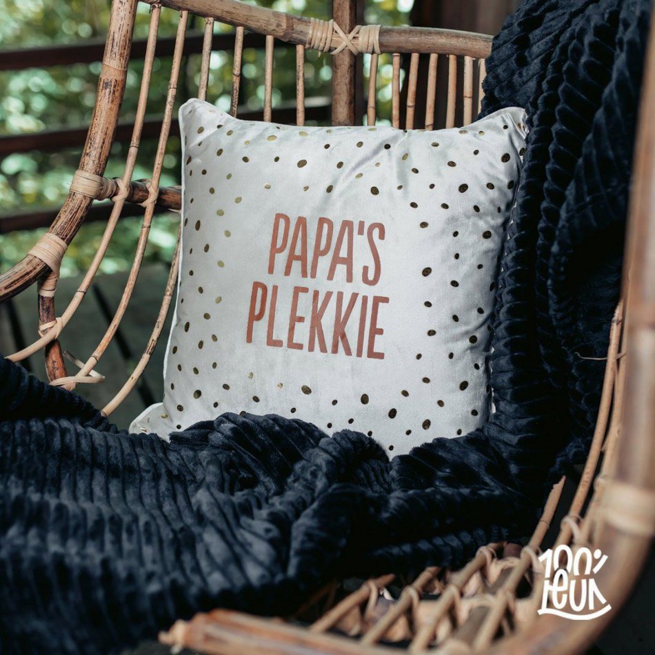 Sierkussen - Papa's plekkie